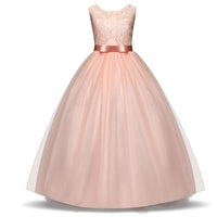 Girls Elegant Princess Party Dress