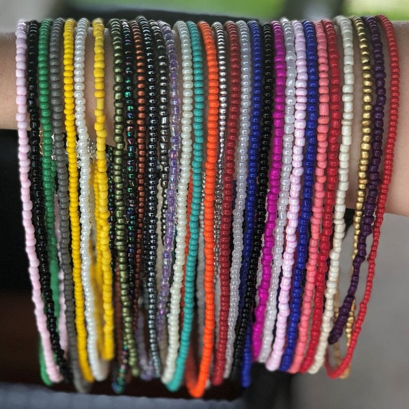 10pcs/set Colourful Handmade Belly Beads Chain - east2cart.uk