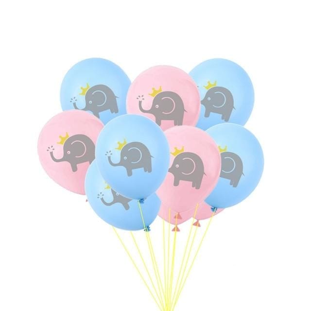 1 Set Elephant Baby Shower Party Supplies - east2cart.uk