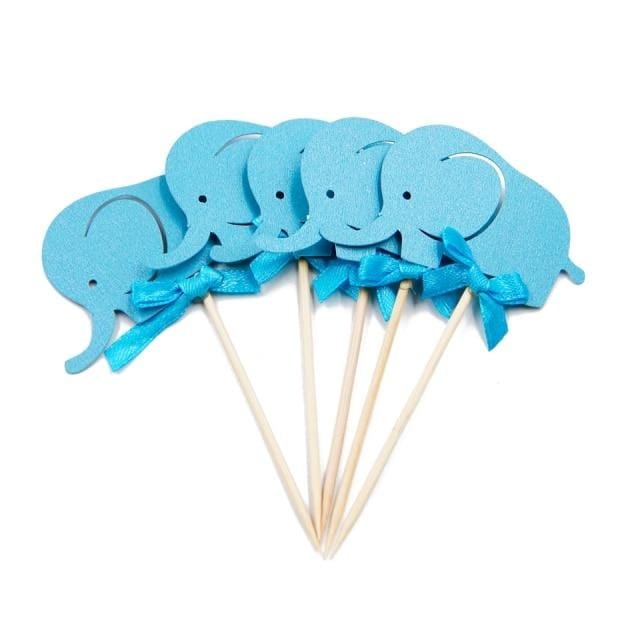 1 Set Elephant Baby Shower Party Supplies - east2cart.uk