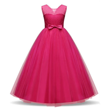 Girls Elegant Princess Party Dress