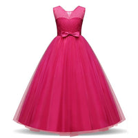 Girls Elegant Princess Party Dress