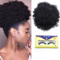 8inch Short Afro Puff Synthetic Hair Bun - east2cart.uk