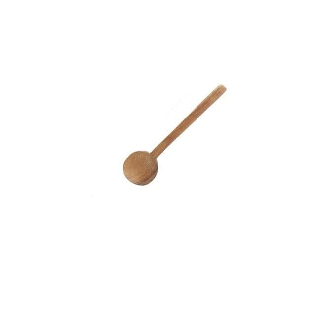 Musowood Teak Wooden Turner Spatula Rice Spoon Big Soup Scoop For Cooking Wood Kitchen Cooking Utensils Supplies - east2cart.uk