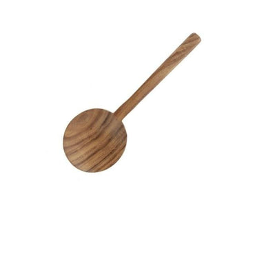 Musowood Teak Wooden Turner Spatula Rice Spoon Big Soup Scoop For Cooking Wood Kitchen Cooking Utensils Supplies - east2cart.uk