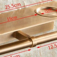 Toilet Paper Holder Black with Shelf Aluminum Bathroom Paper Towel Holder Wall Mounted Metal Roll Paper Holder Ashtray Cover - east2cart.uk