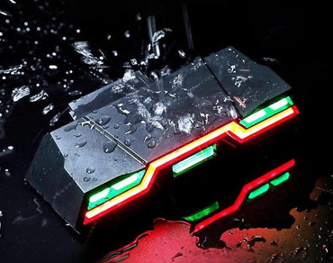 Waterproof Bicycle Light 3 Colors Warning Bike Rear Light  USB Rechargeable Cycling Taillight Flashing Light For Bike - east2cart.uk