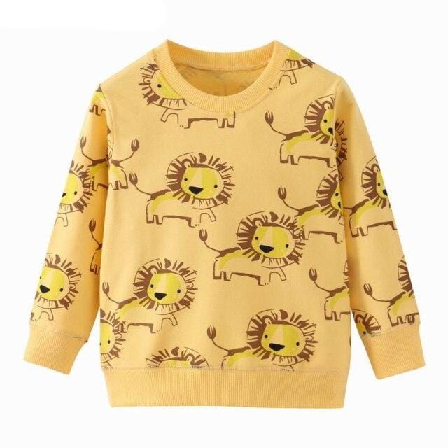 Boys Dinosaur Print Hoodie