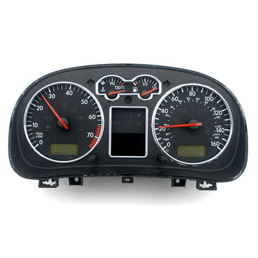 Speed Meter Decor Matt Chrome Gauge Cluster Bezal Dashboard chrome dial ring For VW MK4 Golf 4  Jetta GTI GLI V6 4 Motion - east2cart.uk