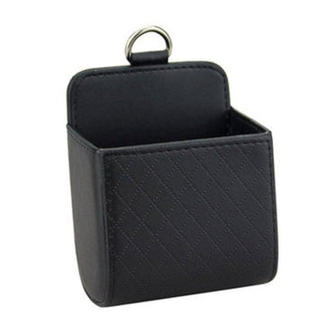 Chic PU Leather Air Vent Outlet Storage Bag - east2cart.uk