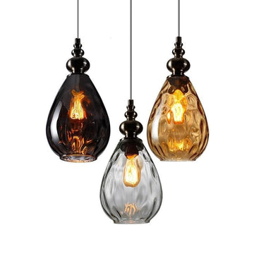Nordic Glass Ball Hanging LED Lamps