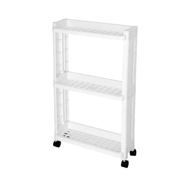 Bathroom Organizer Plastic Racks with Wheels - east2cart.uk