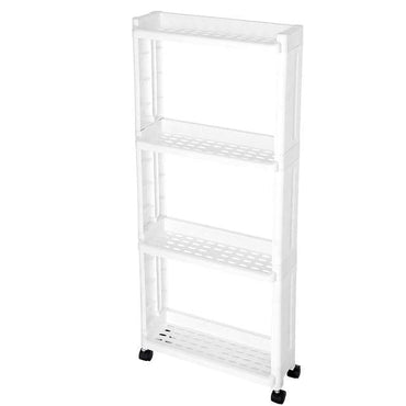 Bathroom Organizer Plastic Racks with Wheels - east2cart.uk