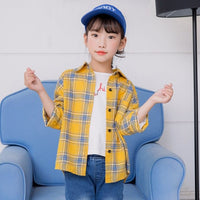 Girls Cotton Striped Shirts
