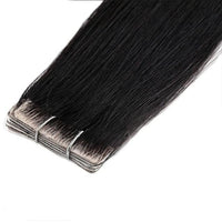 Neitsi Straight PU Skin Weft Hand Tied Tape In Adhesives Remy Human Hair Extensions 16" 20" 24" Virgin Invisible Seamless Tape - east2cart.uk