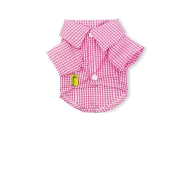 Summer Pet Dog Clothes Plaid Shirt For Small Medium Dogs Chihuahua Teddy Yorkie Clothing Puppy Cotton Vest Cat Costume XS-XXL - east2cart.uk