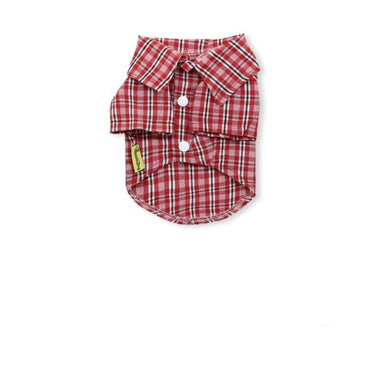 Summer Pet Dog Clothes Plaid Shirt For Small Medium Dogs Chihuahua Teddy Yorkie Clothing Puppy Cotton Vest Cat Costume XS-XXL - east2cart.uk