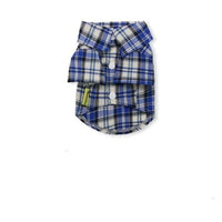 Summer Pet Dog Clothes Plaid Shirt For Small Medium Dogs Chihuahua Teddy Yorkie Clothing Puppy Cotton Vest Cat Costume XS-XXL - east2cart.uk