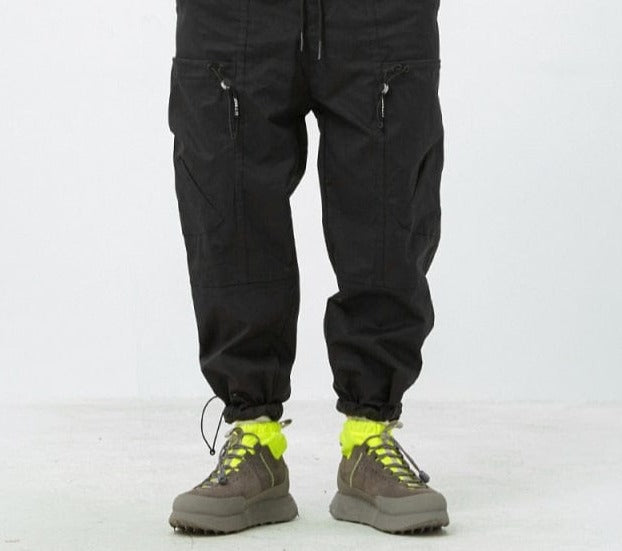 Pleated Cargo Pants