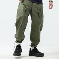 Pleated Cargo Pants