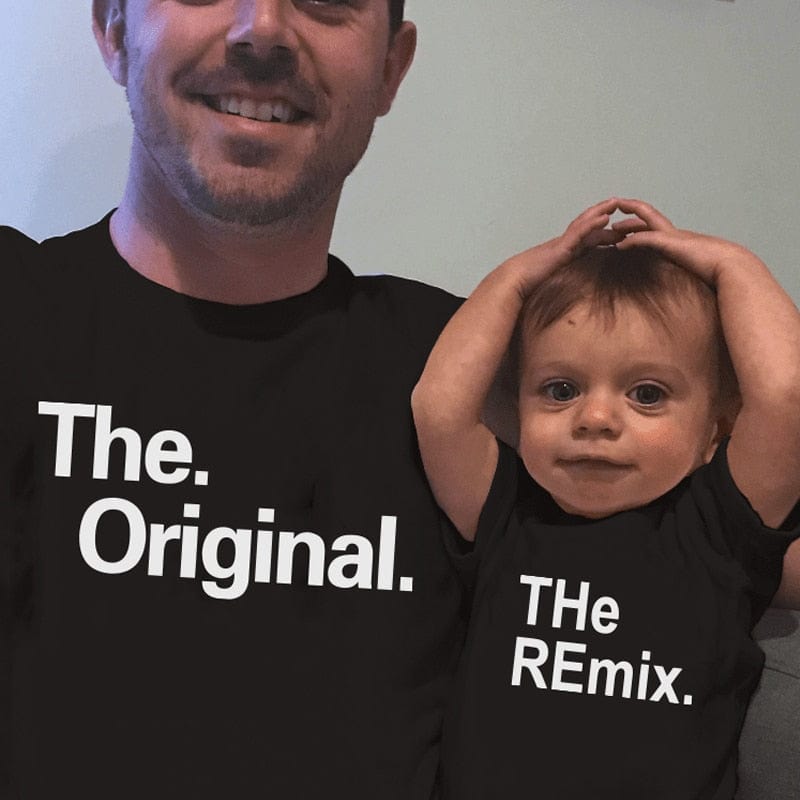 The ORIGINAL and The Remix family matching clothing