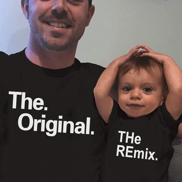 The ORIGINAL and The Remix family matching clothing