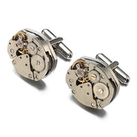 Steampunk Watch Men's Cufflinks - east2cart.uk