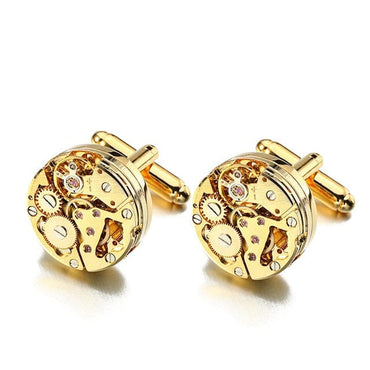 Steampunk Watch Men's Cufflinks - east2cart.uk