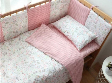 Newborn's Soft Cotton Crib Bedding Set - east2cart.uk
