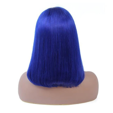 Straight Bob Malaysian Blonde Lace Front Wig - east2cart.uk