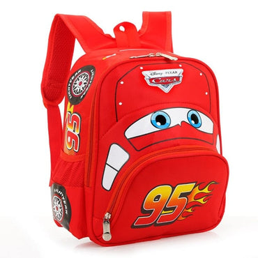 Plush car children's bag kindergarten female baby boy safety backpack primary school students 3-6 years old - east2cart.uk