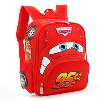 Plush car children's bag kindergarten female baby boy safety backpack primary school students 3-6 years old - east2cart.uk