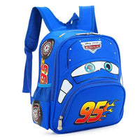 Plush car children's bag kindergarten female baby boy safety backpack primary school students 3-6 years old - east2cart.uk