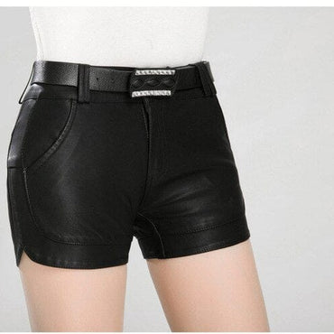 PU Leather Shorts