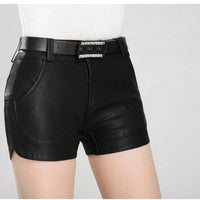 PU Leather Shorts