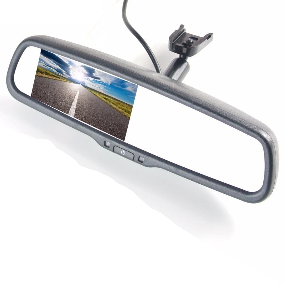 LCD rear view mirror monitor