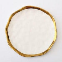 Luxury Gold Edges Black And White Tableware Set - east2cart.uk