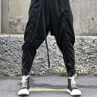 Black Loose Harem Pants