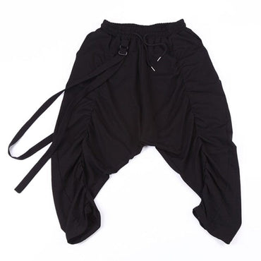 Black Loose Harem Pants