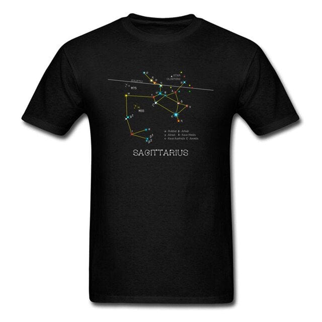 Zodiac Constellation Cotton T-shirt