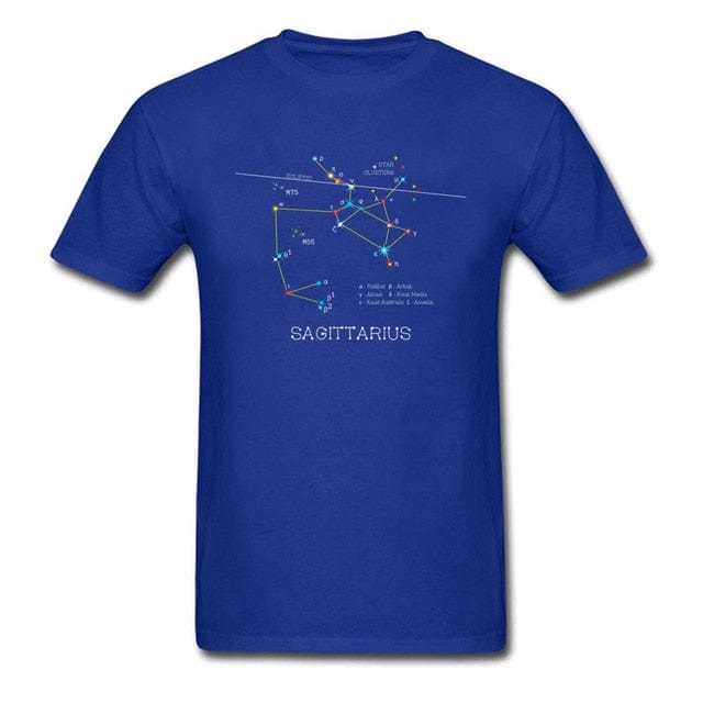 Zodiac Constellation Cotton T-shirt