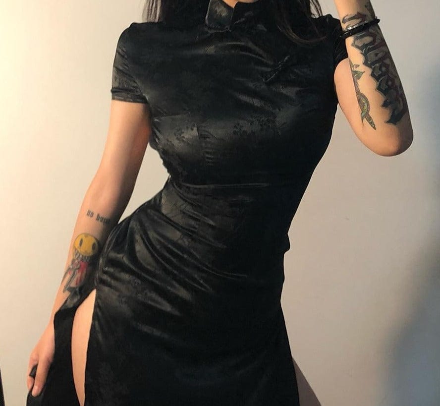 Black Party Long Dress