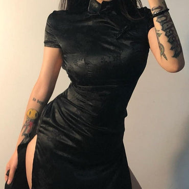 Black Party Long Dress