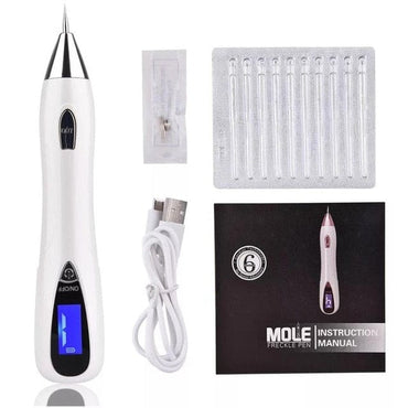 Newest Laser Plasma Pen Mole Tattoo Freckle Wart Tag Removal Pen Dark Spot Remover For Face LCD Skin Care Tools Beauty Machine - east2cart.uk