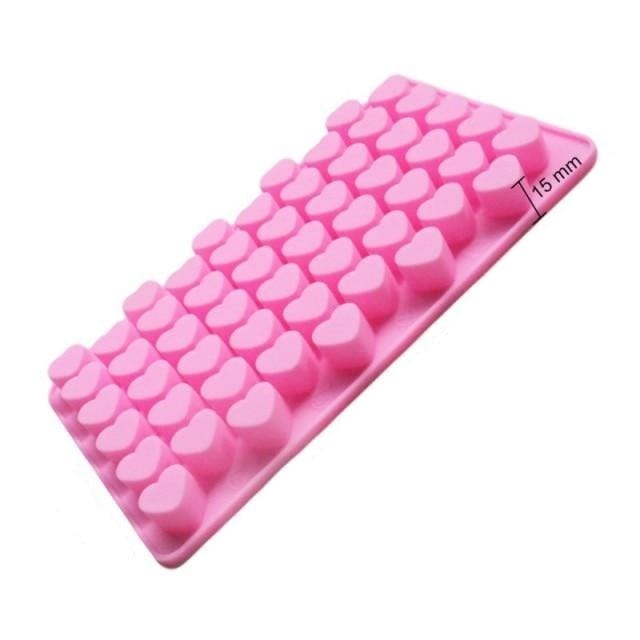 DIY Heart Shaped Silicone Bar Ice Mould