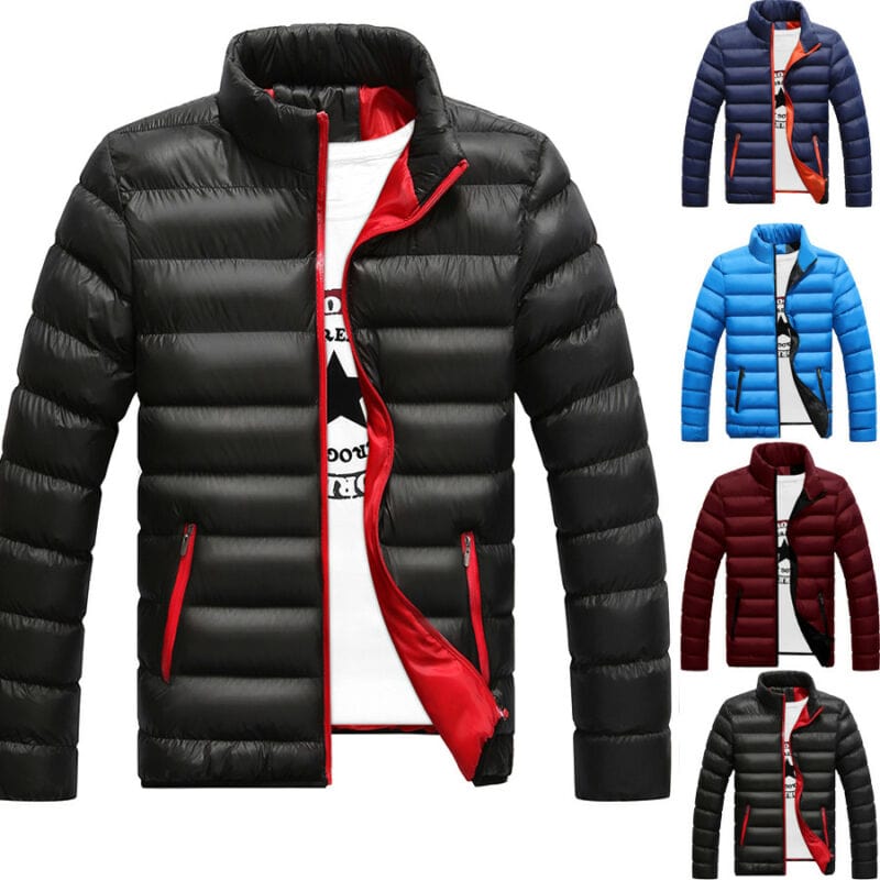 Slim Fit Cotton Padded Thick Winter Outerwear