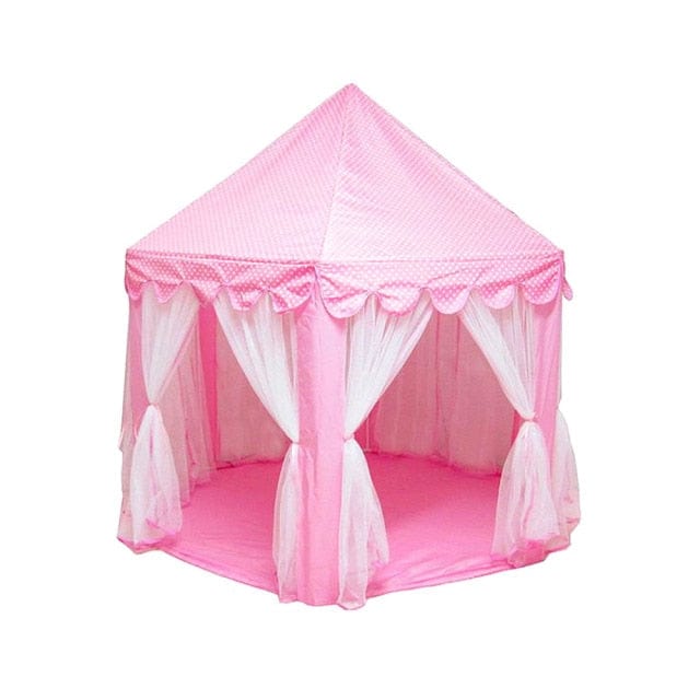 Princess Pink Castle Girls Playhouse - east2cart.uk