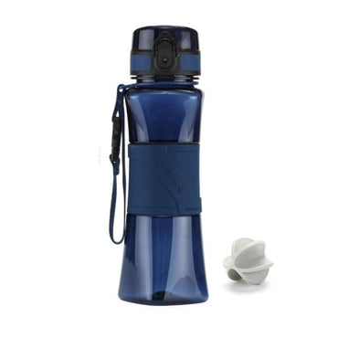 Water Bottle Protein Shaker Creative 6 Colors Sports Camp Tour Gym My Drink Bottle 350/500ml Portable Plastic Drinkware BPA Free - east2cart.uk