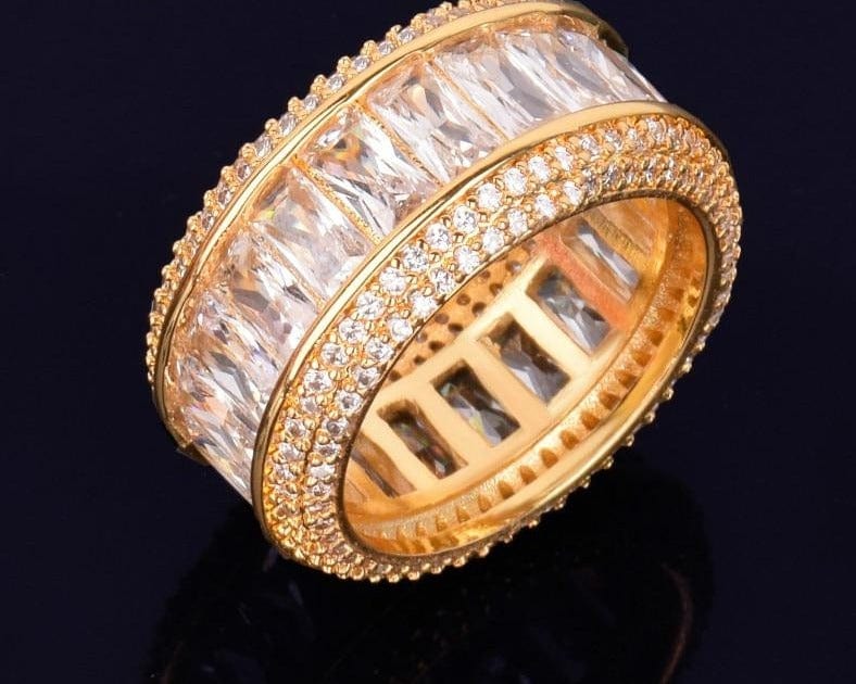 Men's 18K Copper Charm Gold RING - east2cart.uk