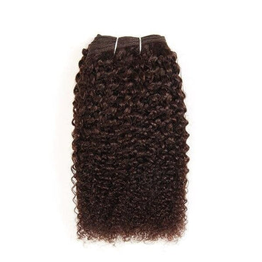 Rebecca Brazilian Remy Human Hair Weave 1 Bundle Afro kinky Wave Black Brown For Salon Hair 1# 1B# 2# 4# Fee Shipping 100g - east2cart.uk